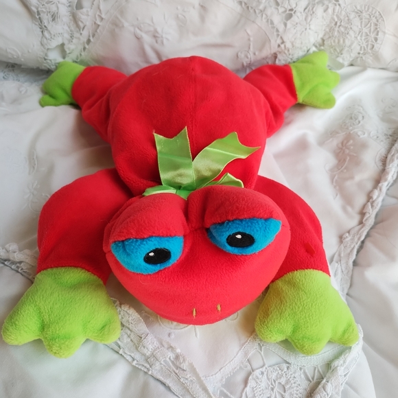 🎀 3/ $20 Vintage TY Stuffed Frog EUC - Picture 5 of 5